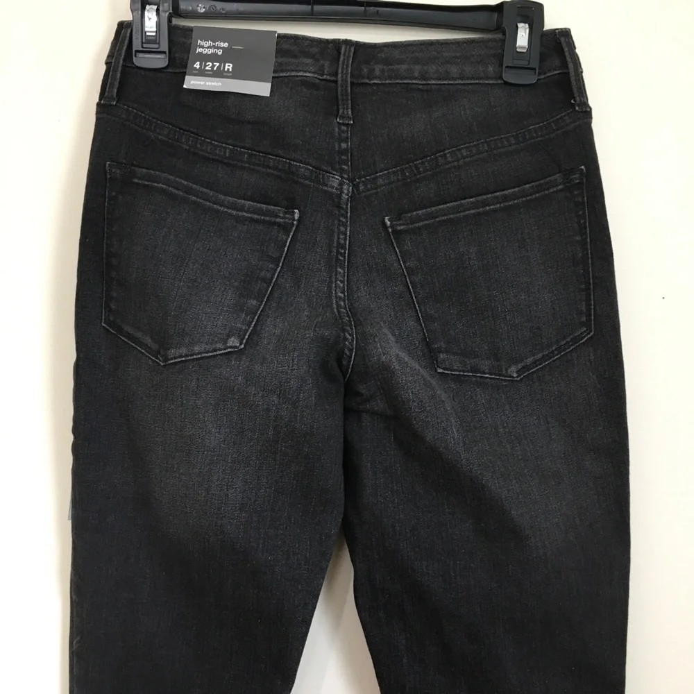 Wassino High Rise Jeggings Black Stretch Skinny Jeans